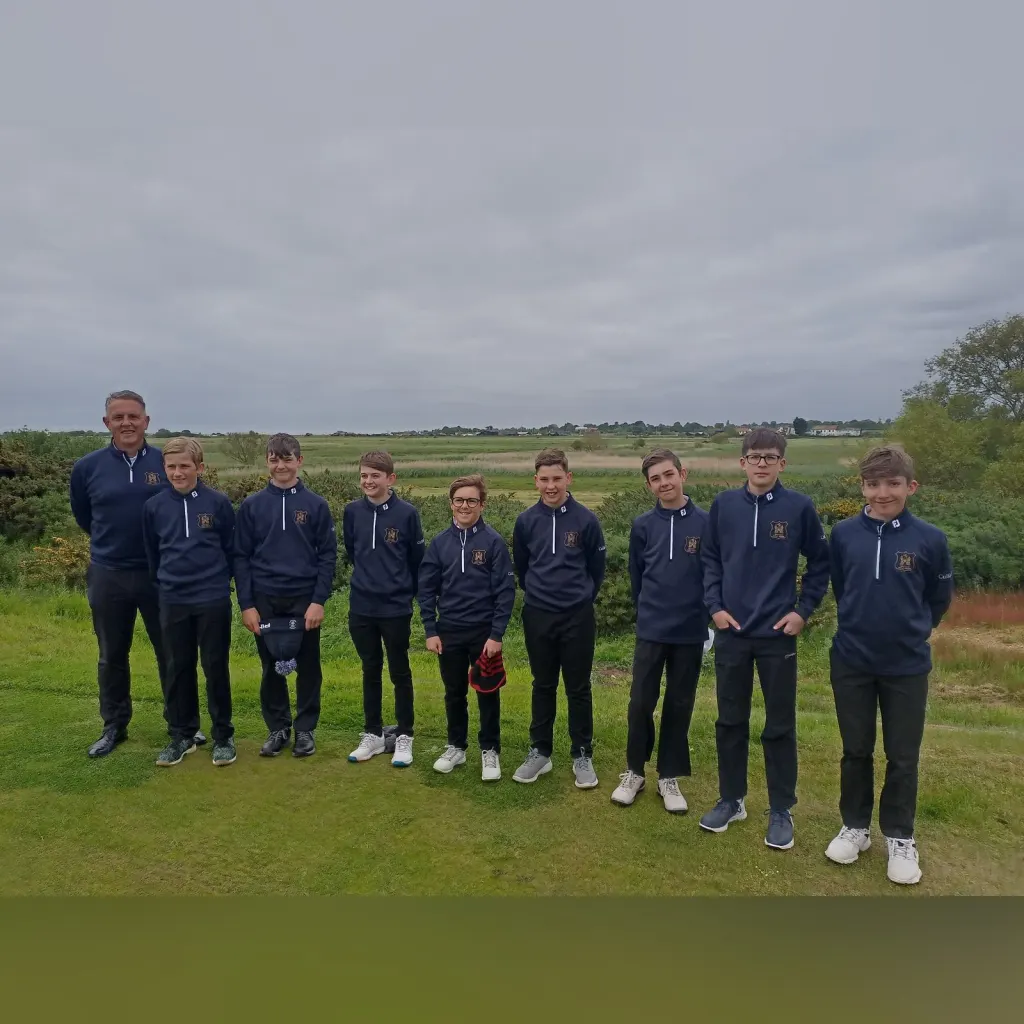 SUFFOLK U14’S VS NORFOLK AT SOUTHWOLD GOLF CLUB